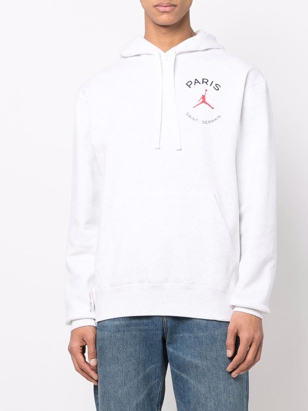 logo-print hoodie - 3