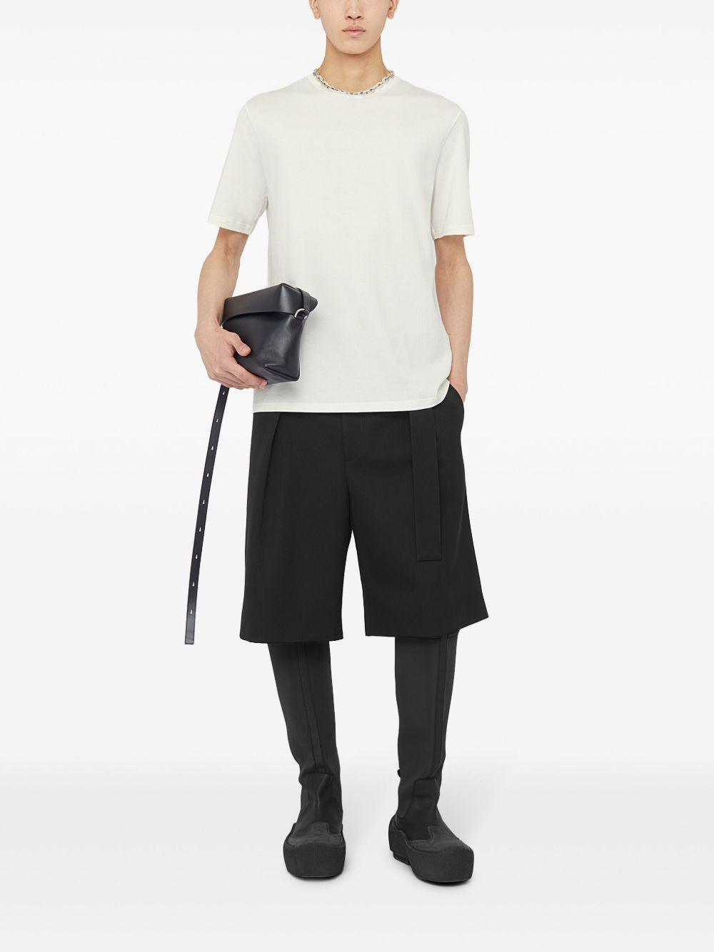 tailored wool shorts - 2