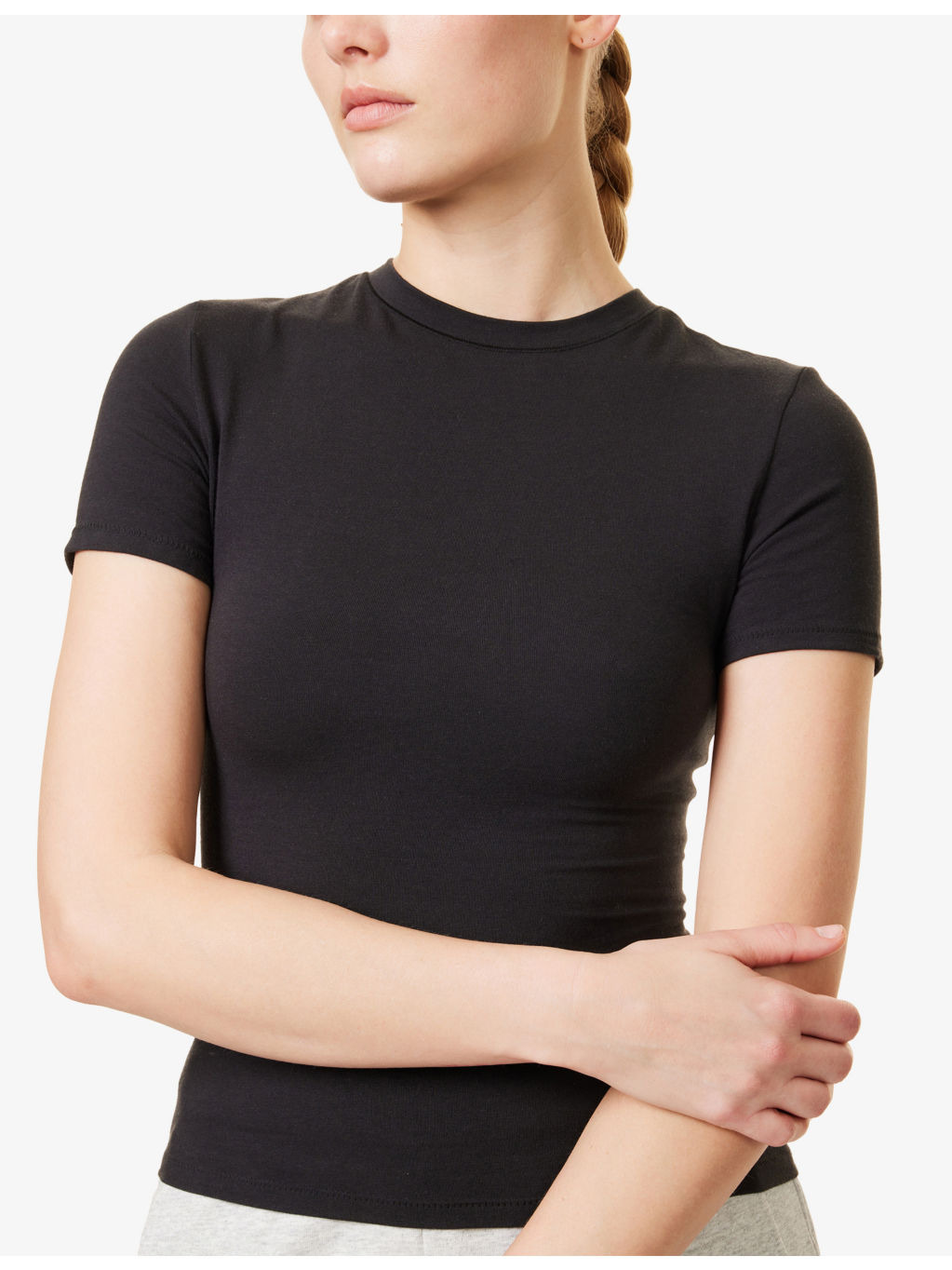 Round-Neck Pack-of-Two Stretch-Cotton T-Shirt - 5