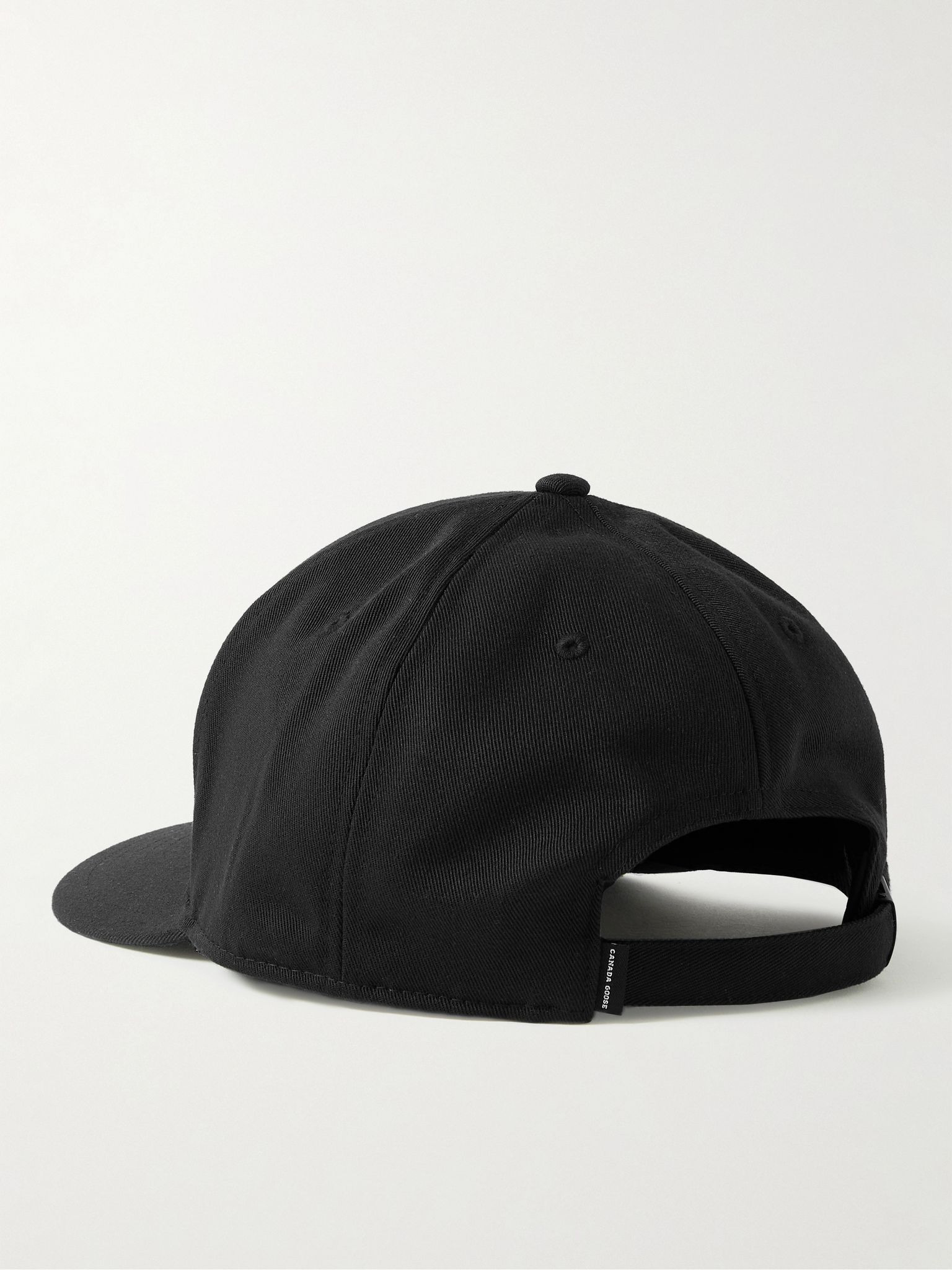 Arctic Logo-Appliquéd Twill Baseball Cap Black - 3