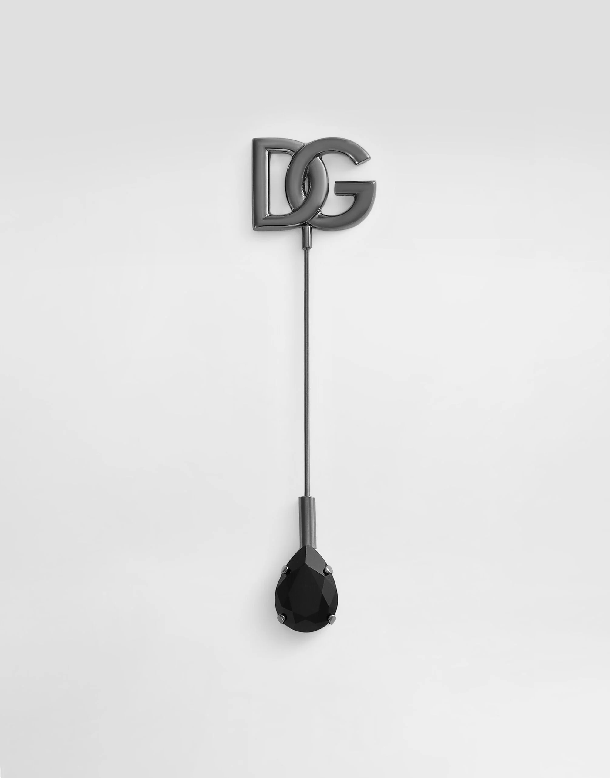 DG logo pin with rhinestones - 1