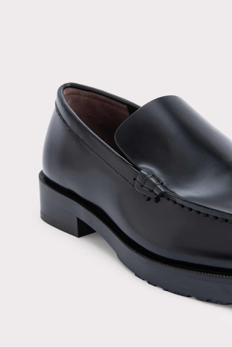 Rafael Black Semi Patent Leather 4