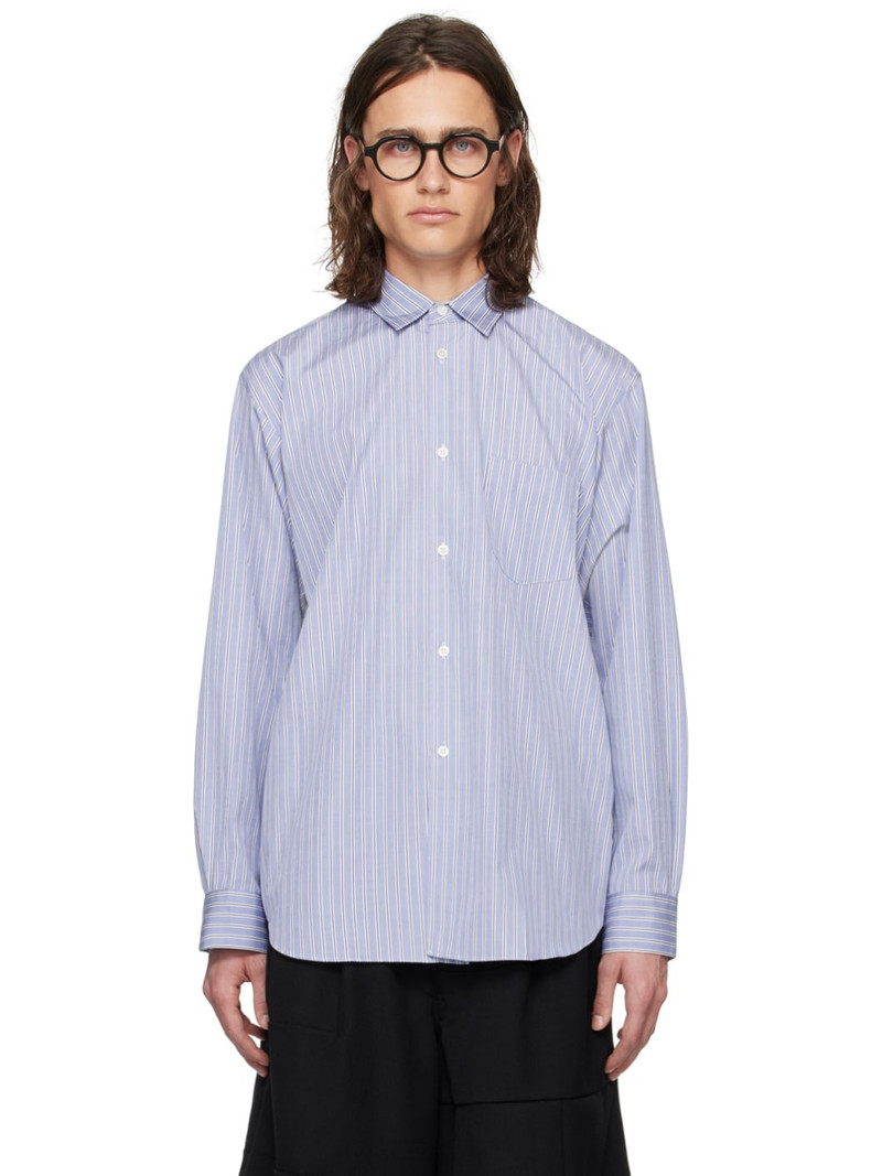 Blue Striped Shirt - 1