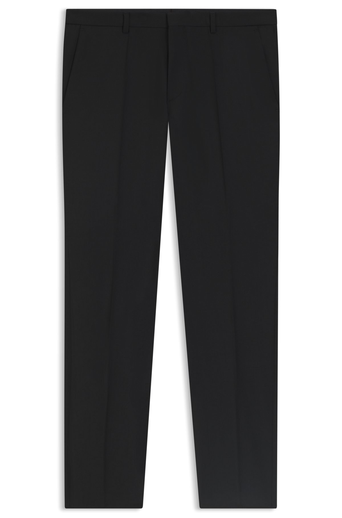 EXTRA-SLIM-FIT TROUSERS IN SUPER-FLEX FABRIC - 1