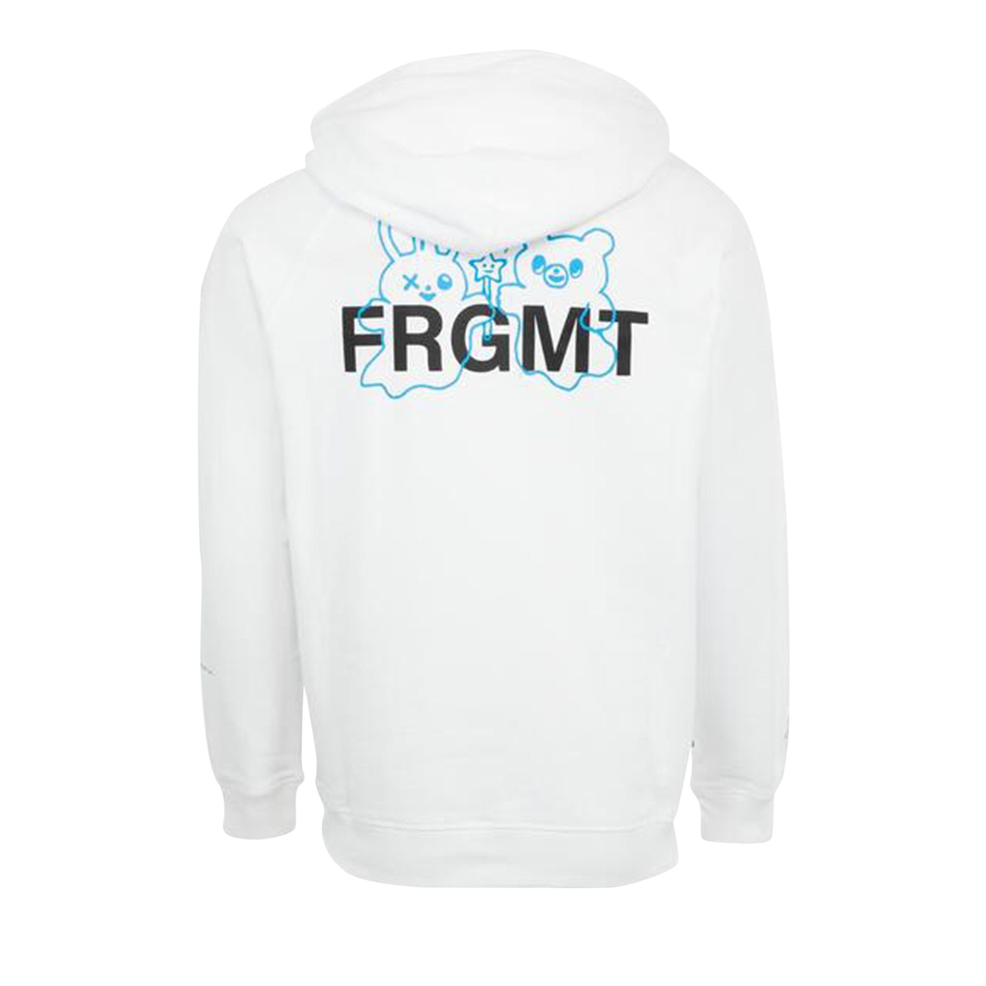 Moncler Genius x Fragment Cartoon Logo Hoodie 'White' - 2