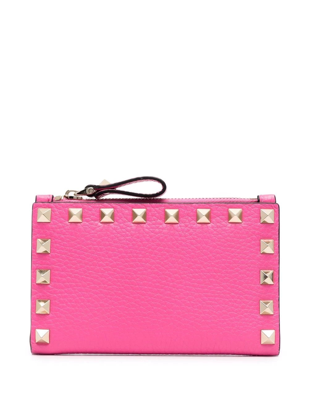 Rockstud-embellished compact wallet - 1