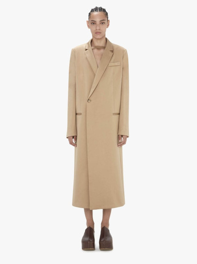 JW Anderson LONGLINE DOUBLE-BREASTED TAILORED COAT outlook
