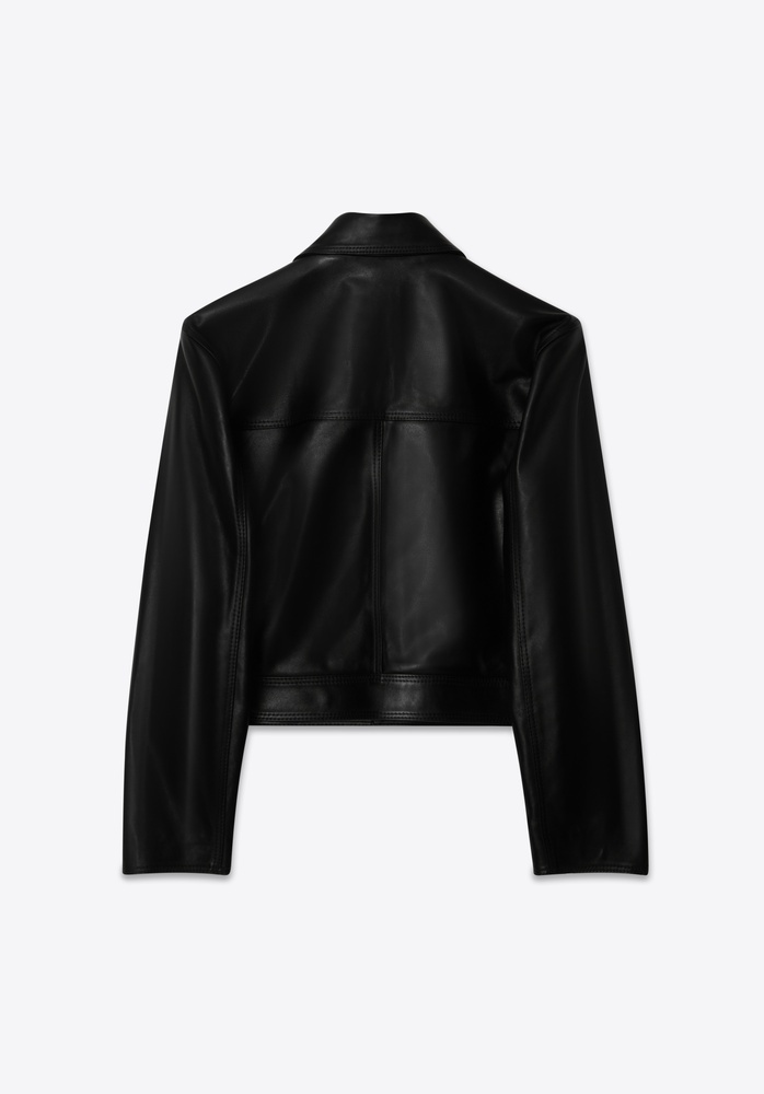 LEATHER JACKET 74 BLACK - 5