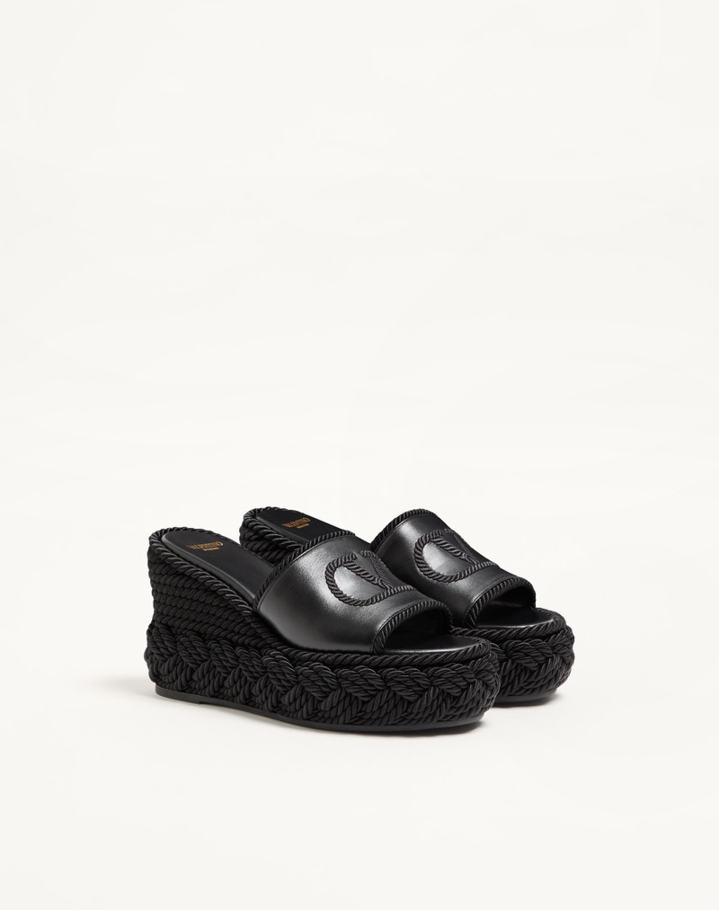 VLOGO TORCHON WEDGE SLIDE IN NAPPA 100MM 2