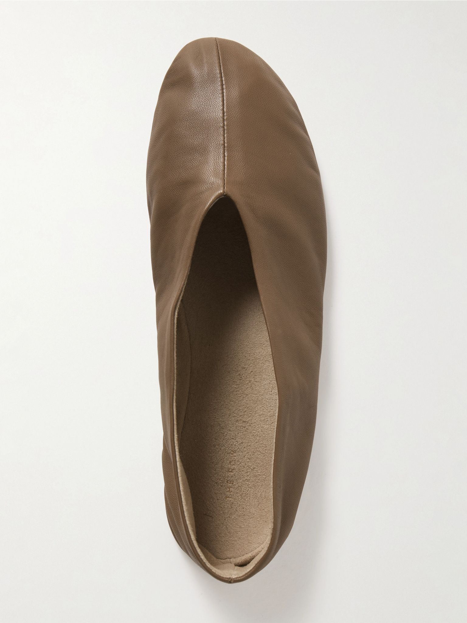 Stella leather ballet flats Brown - 5