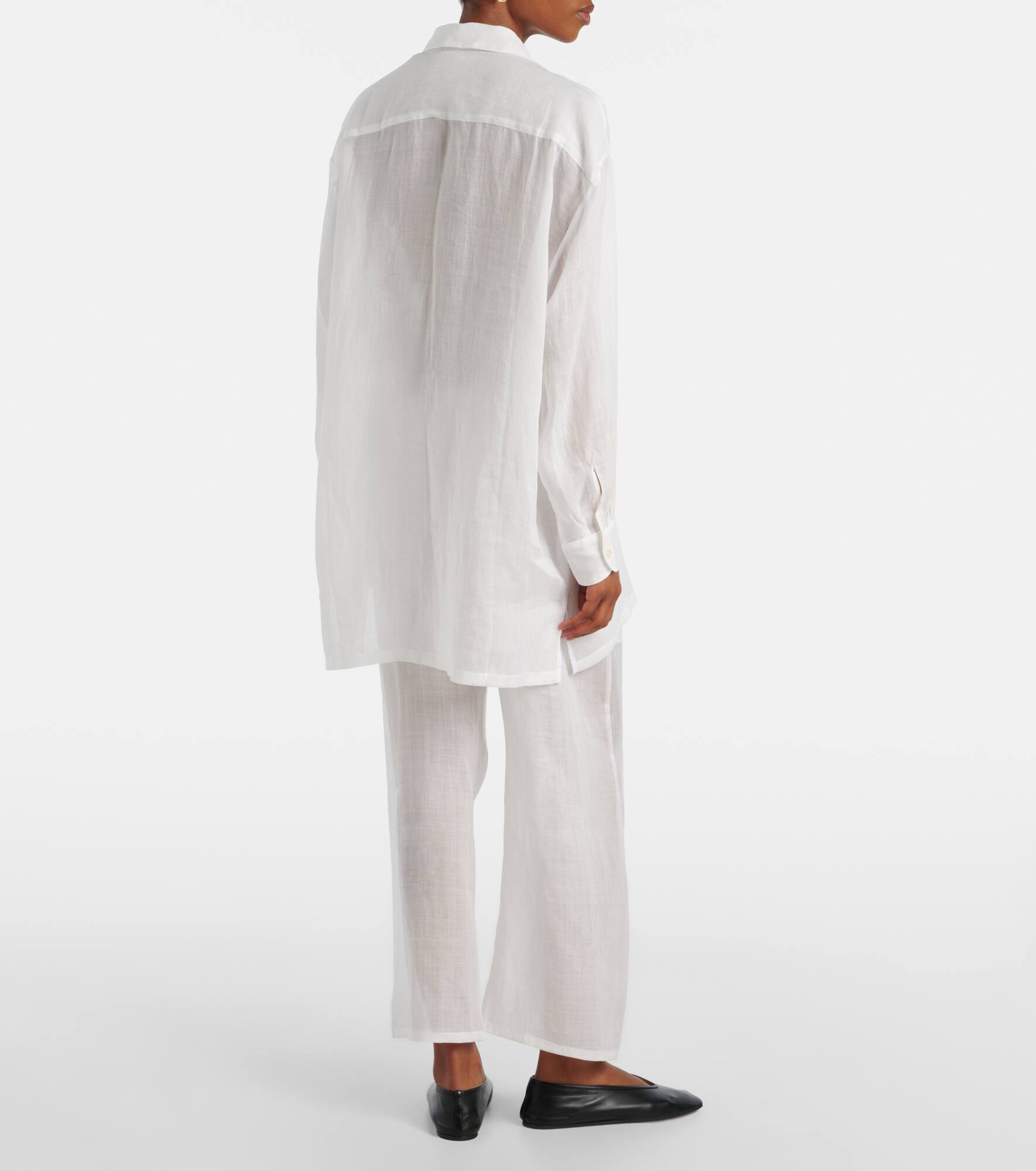 Niko oversized ramie shirt - 3