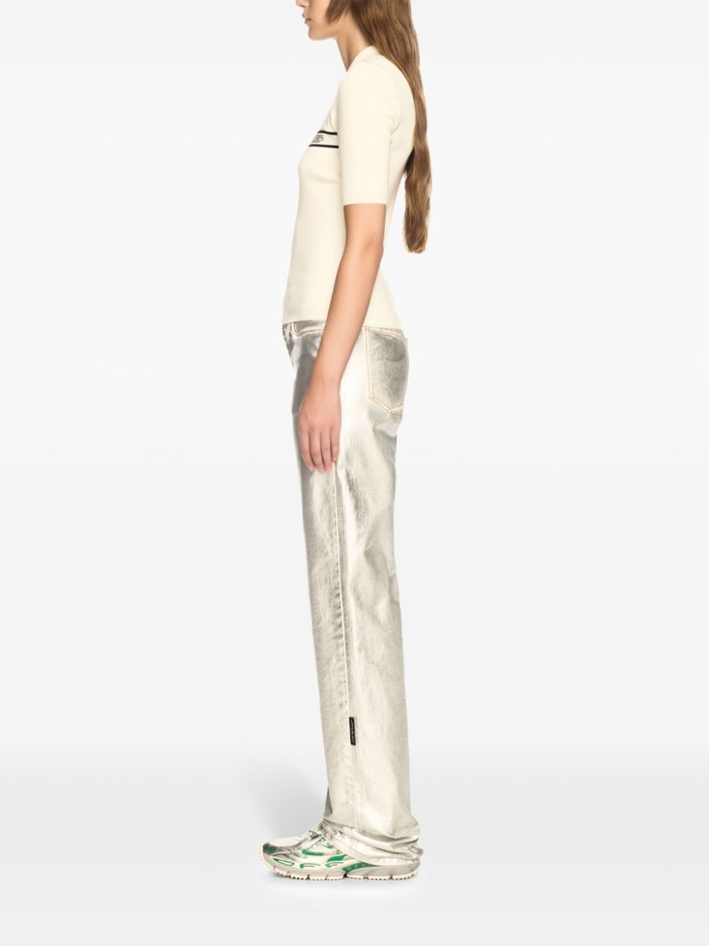short-sleeved polo shirt - 3