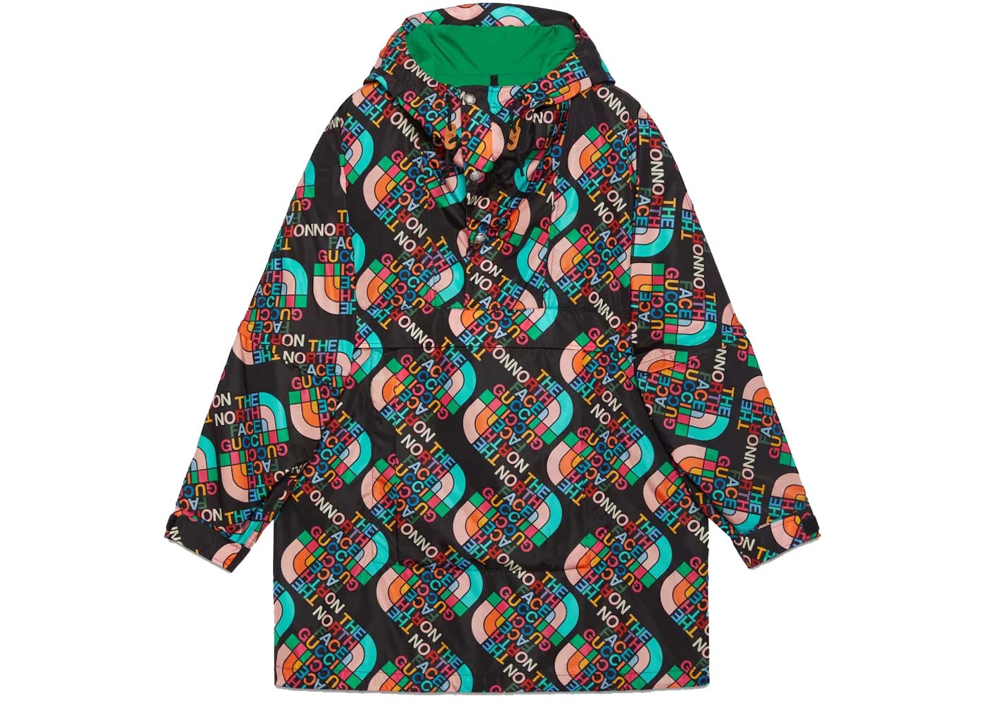 Gucci x The North Face Nylon Coat Multicolor/Black - 1