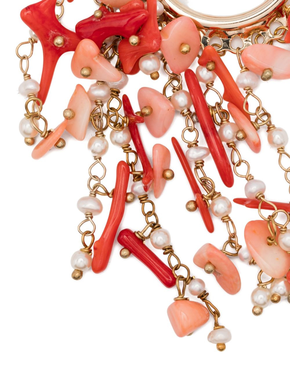 corals hoop earring - 3