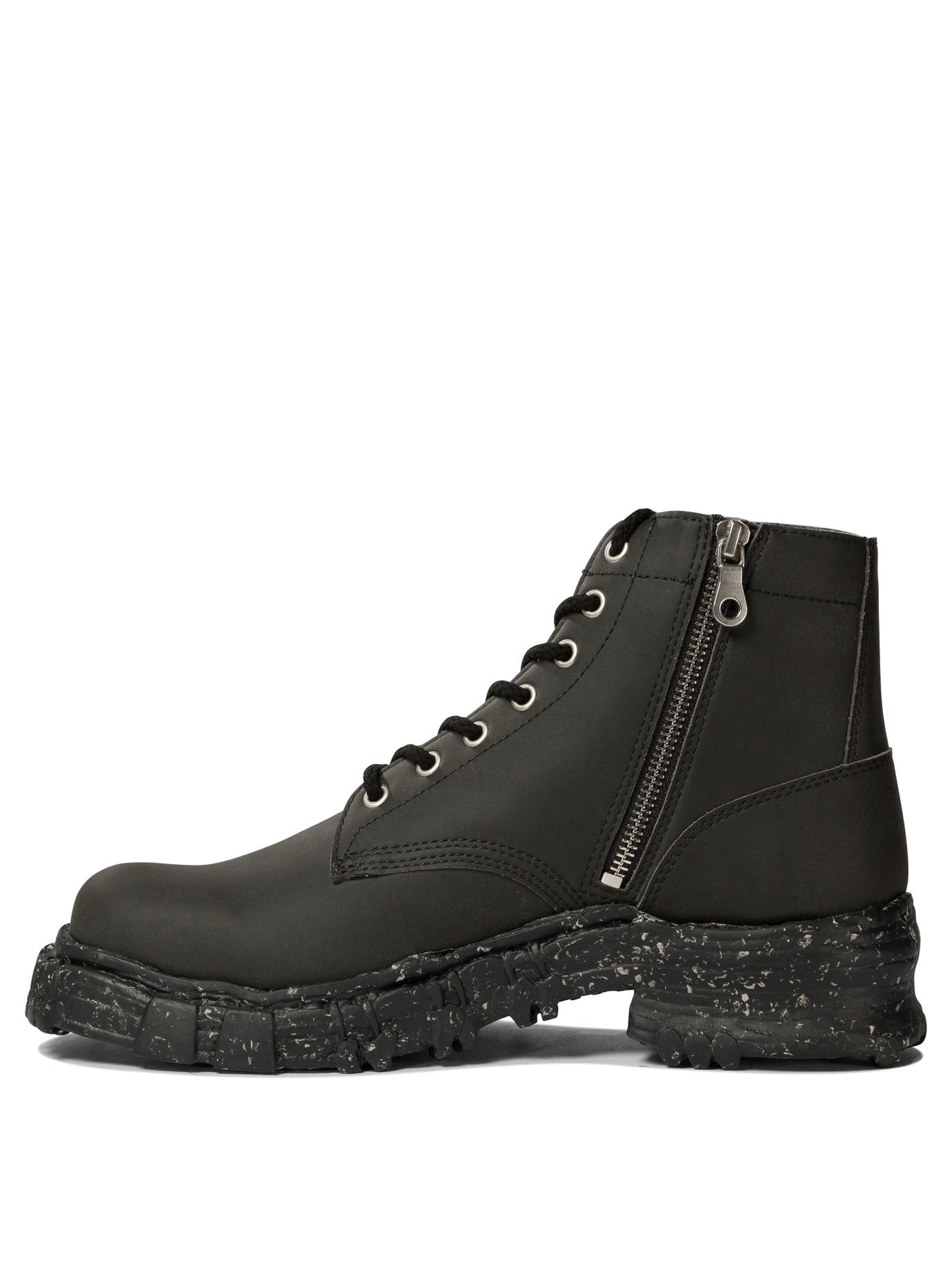 Maison Mihara Yasuhiro Men Vintage-Like Combat Boots - 3