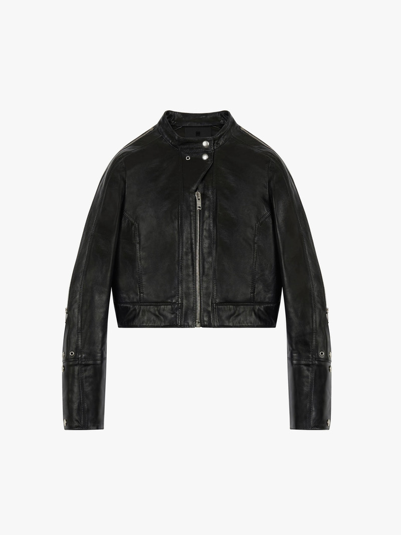 GIVENCHY BIKER JACKET IN LEATHER 1