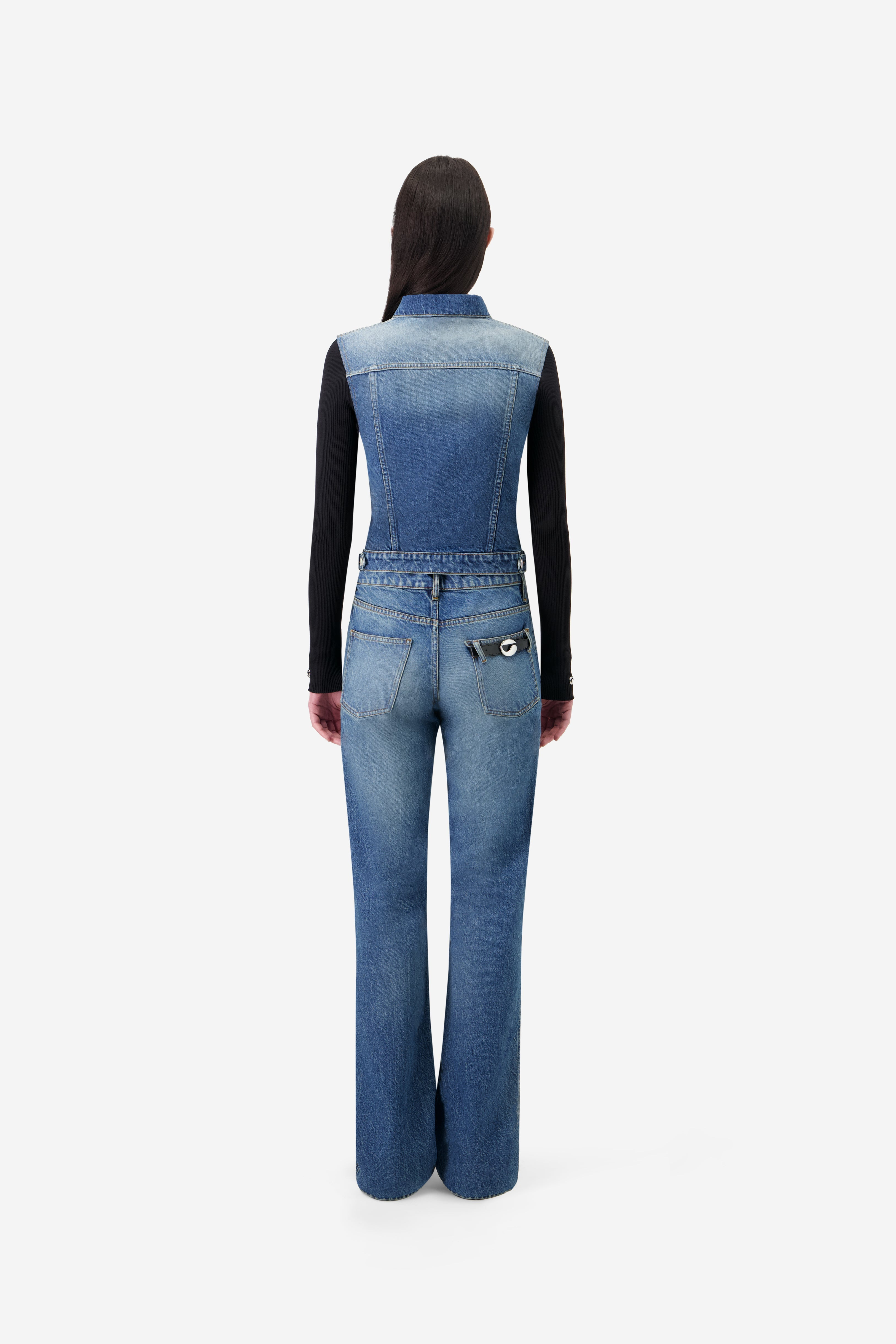 Hybrid Rib Denim Jacket - 4