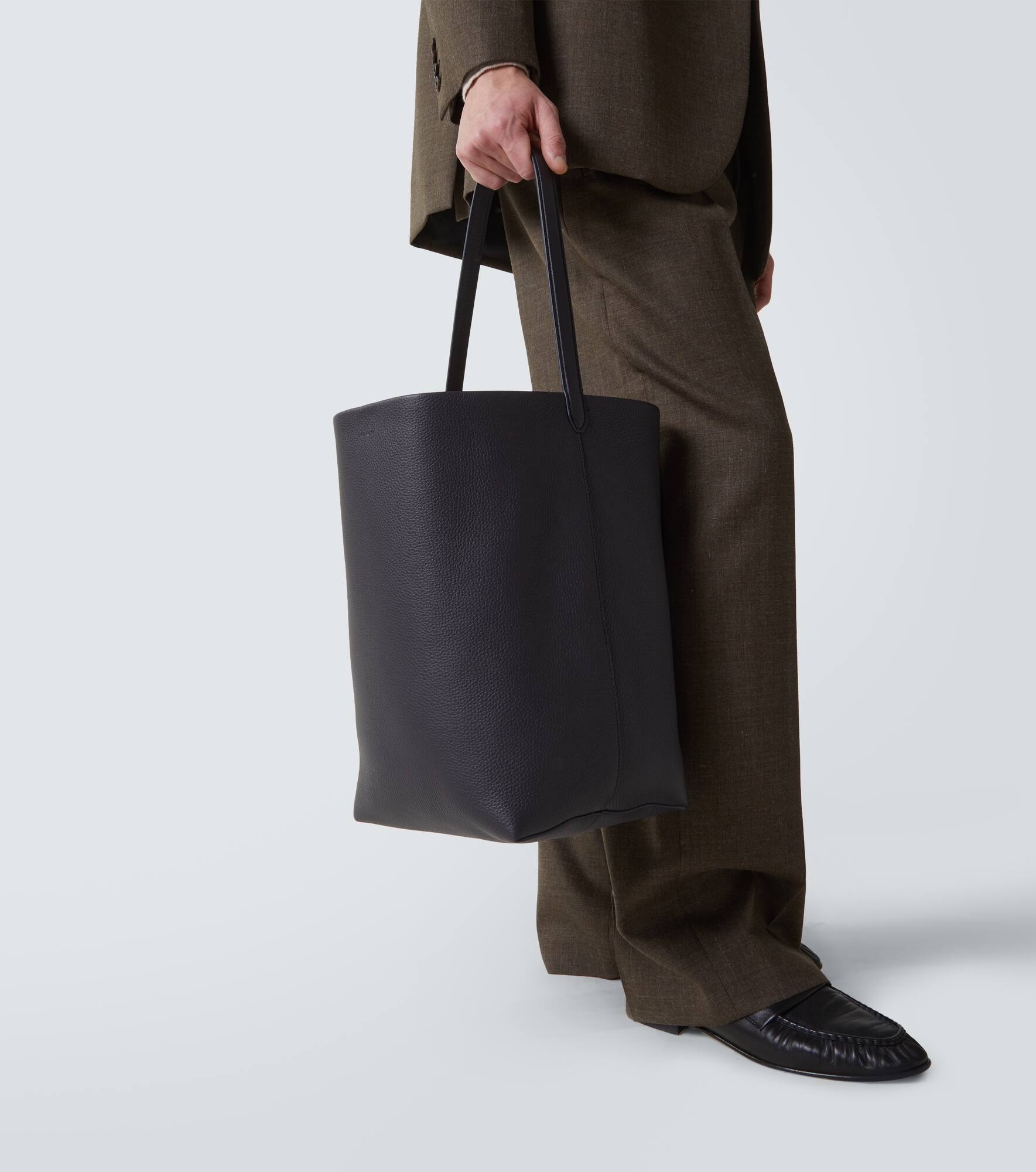 N/S Park Large leather tote bag - 2