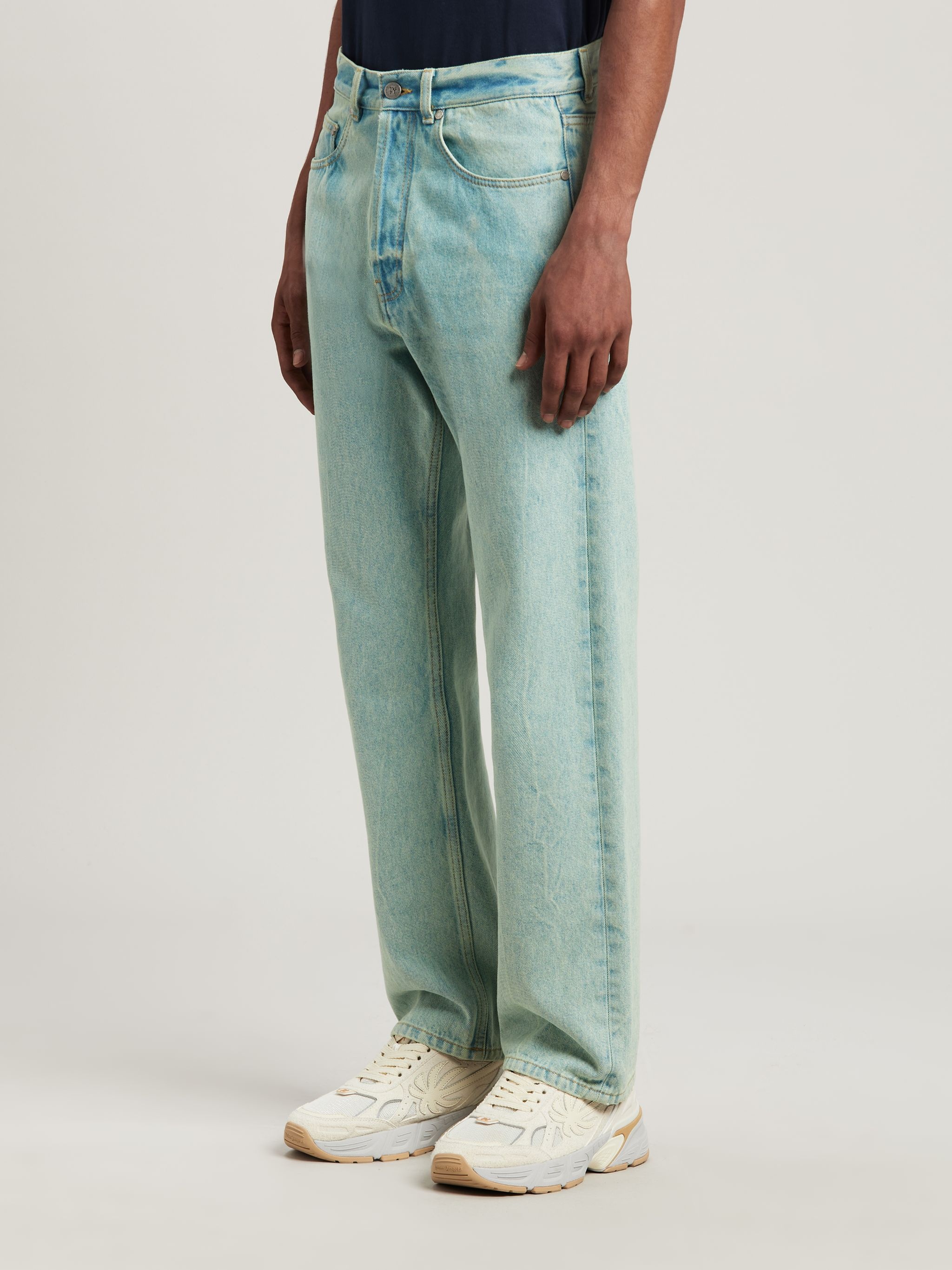 Overdye Logo Jeans - 4