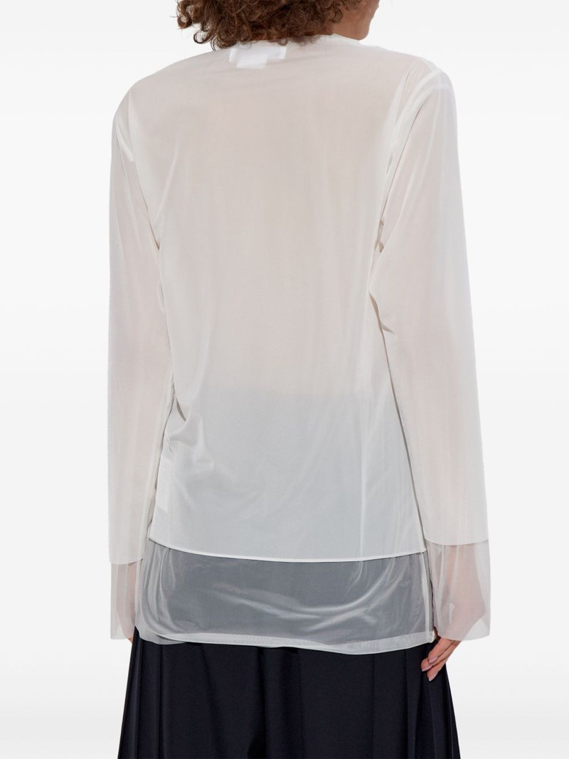 semi-sheer blouse 4