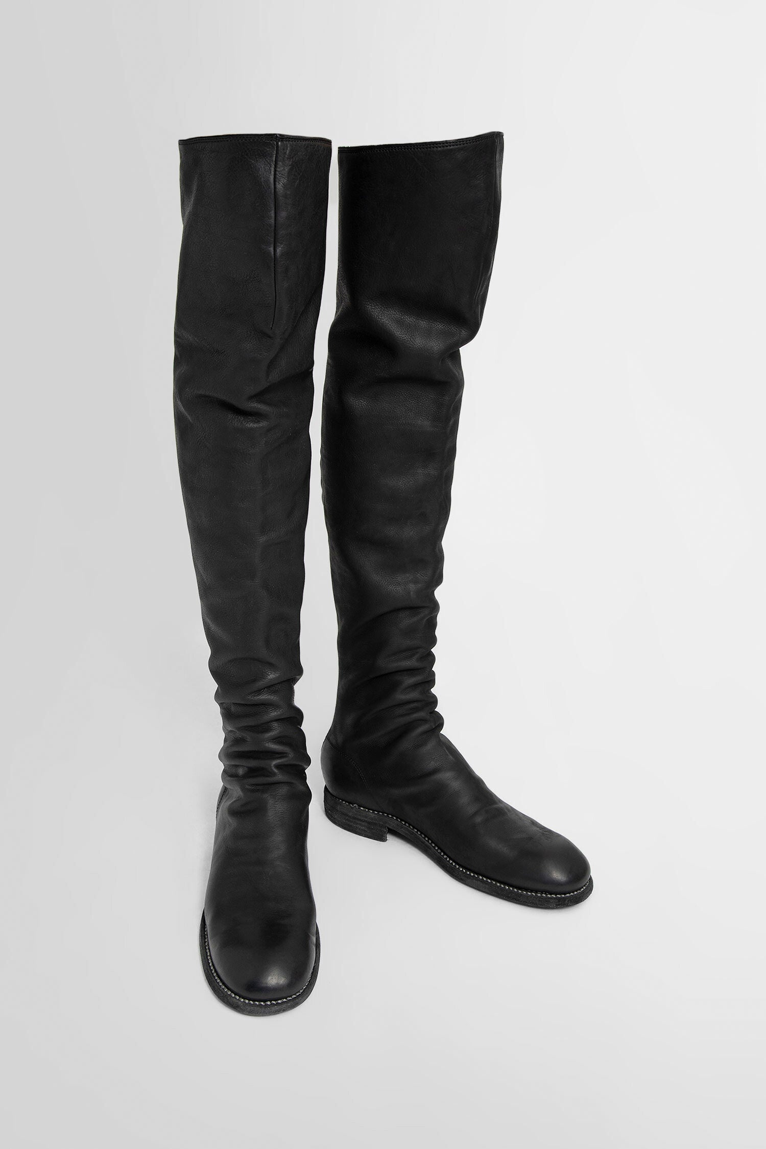 GUIDI WOMAN BLACK BOOTS - 5