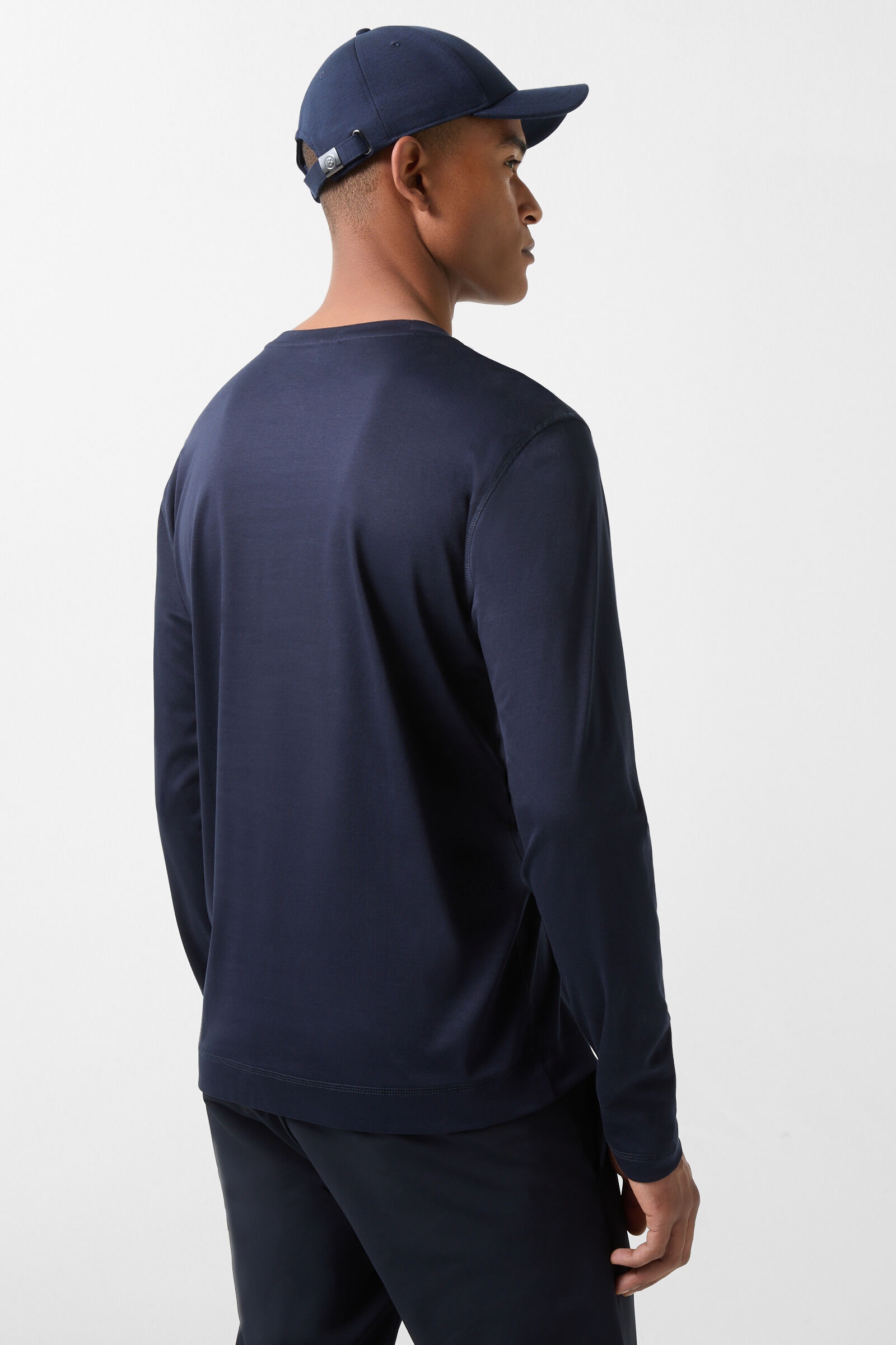Finlay longsleeve in Navy blue - 3