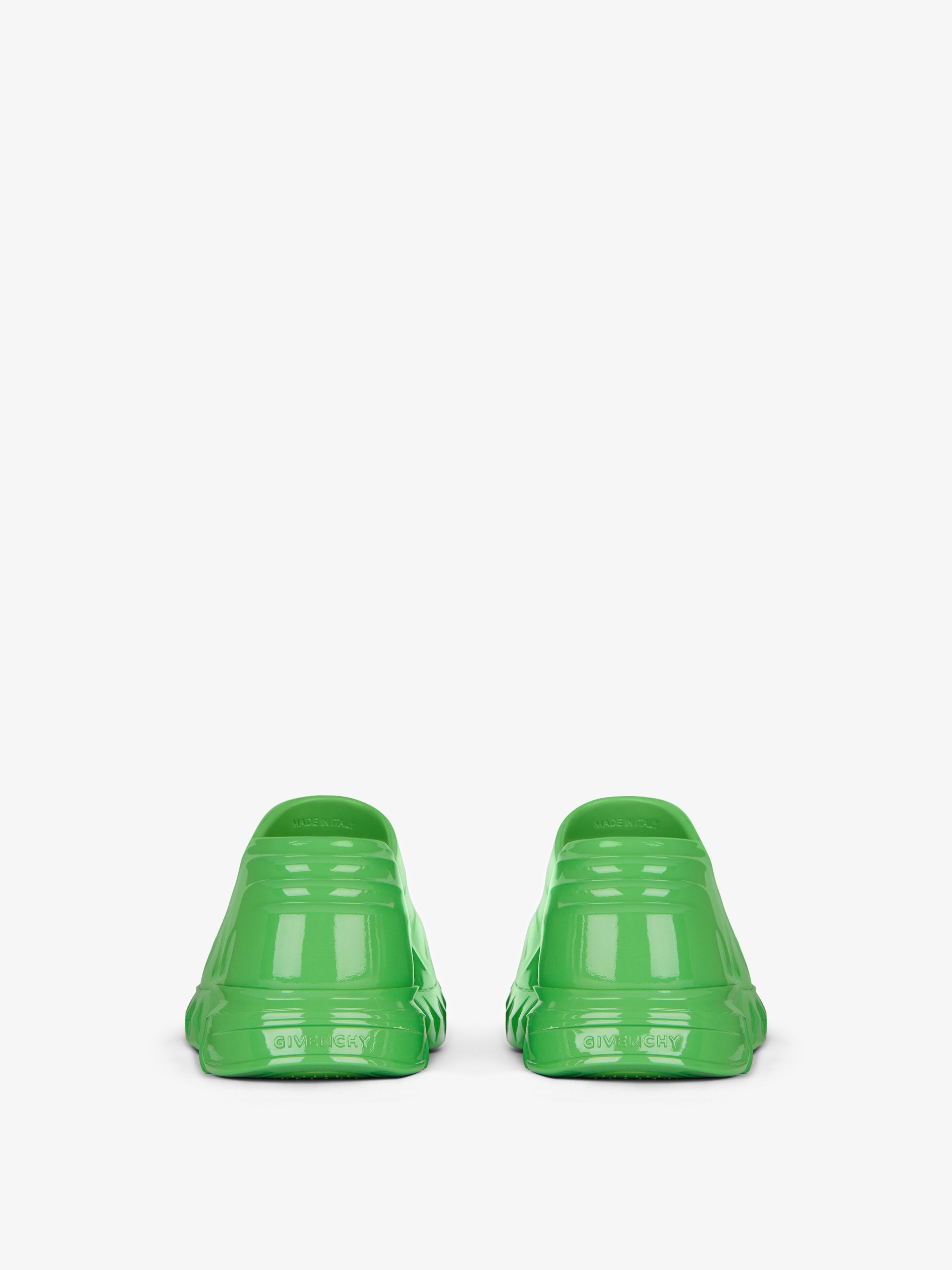 MARSHMALLOW WEDGE SANDALS IN RUBBER - 7