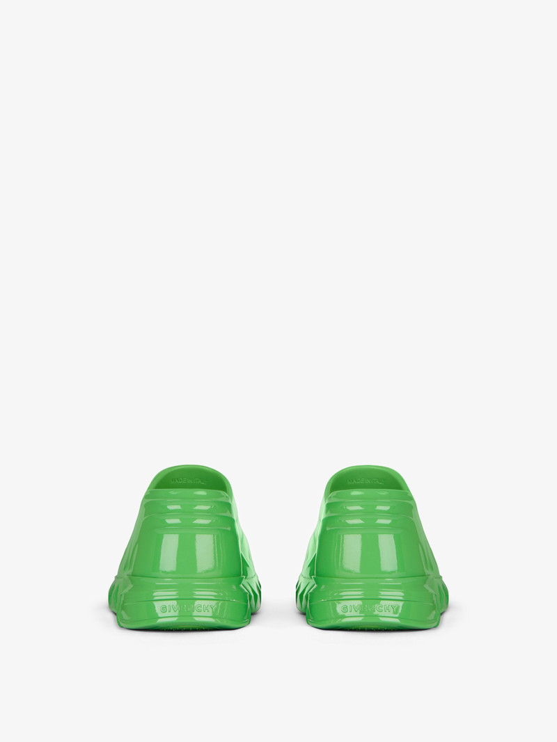 MARSHMALLOW WEDGE SANDALS IN RUBBER 7