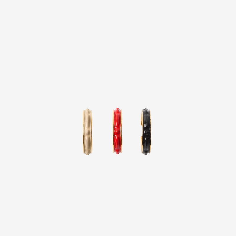 Enamel and Gold-plated Lola Ear Cuffs 1