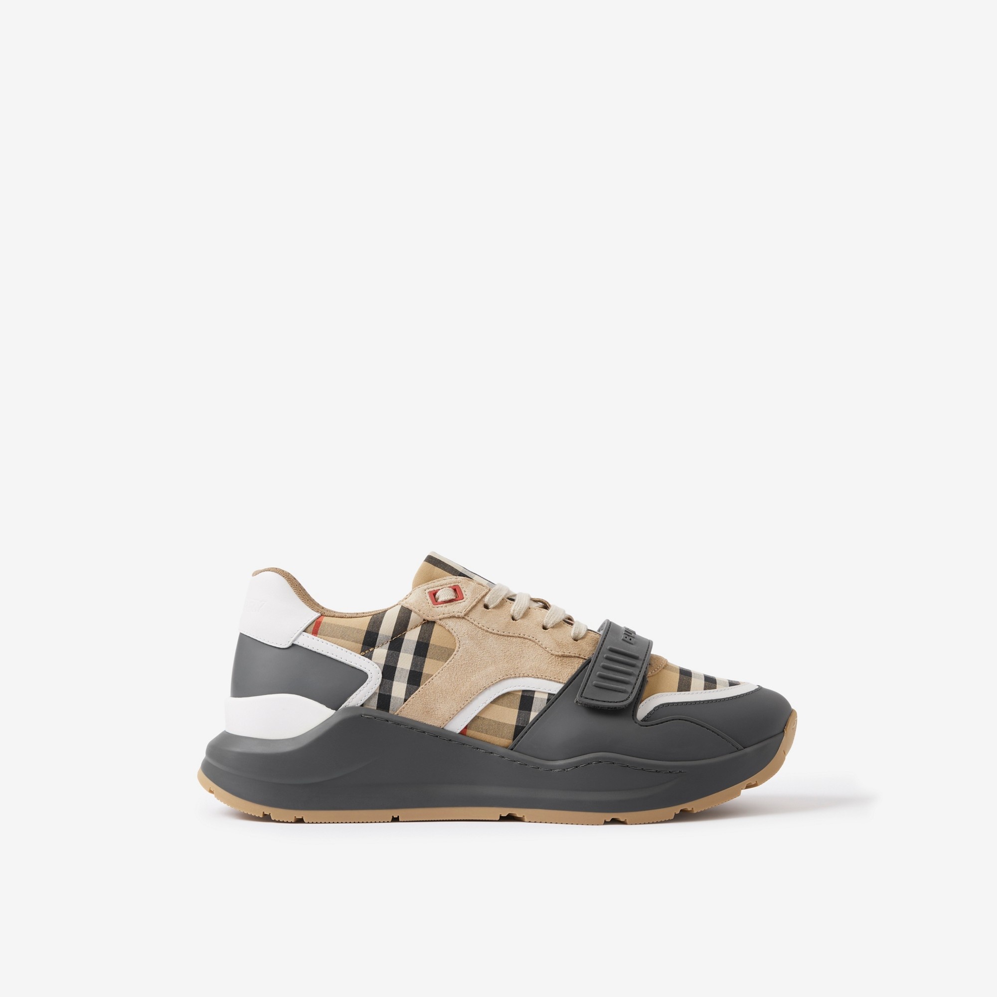 BURBERRY - Leather Sneakers