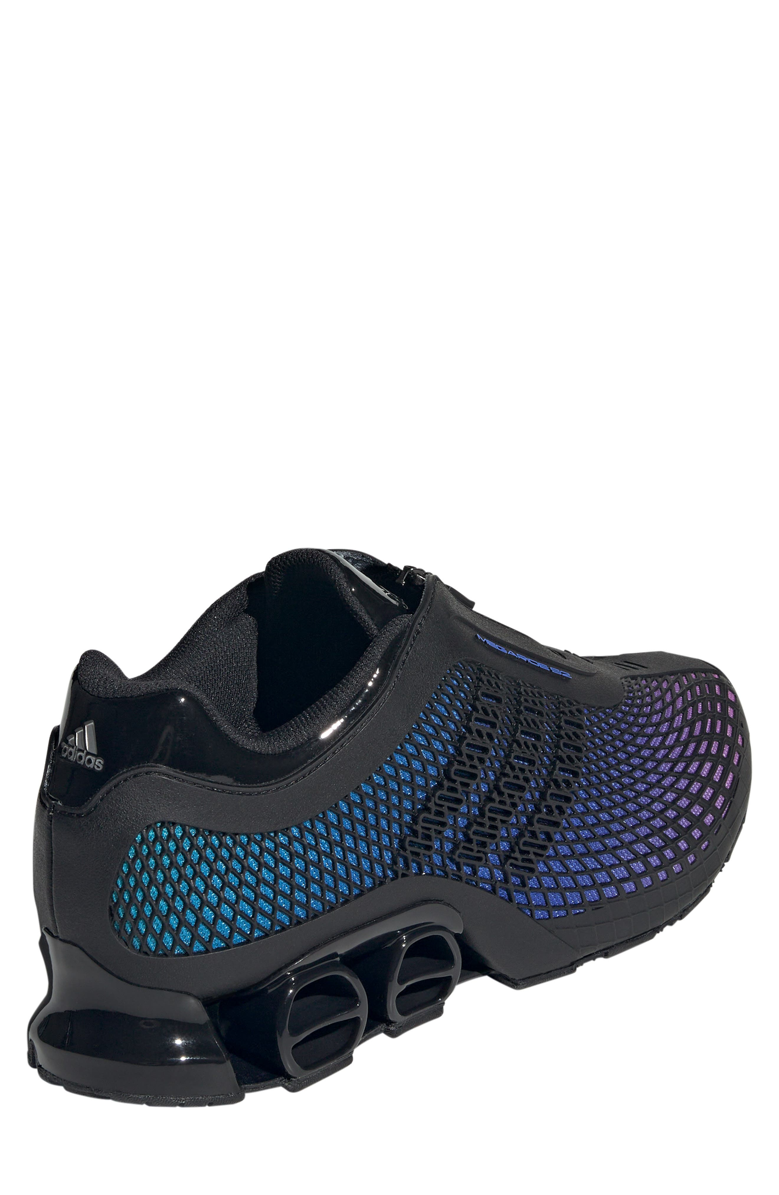 adidas Megaride S2 Zip Sneaker in Black/Blue at Nordstrom - 2