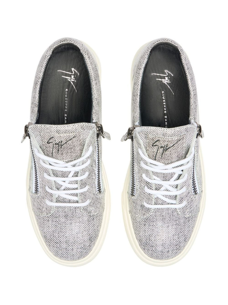 Gail leather low-top sneakers 4