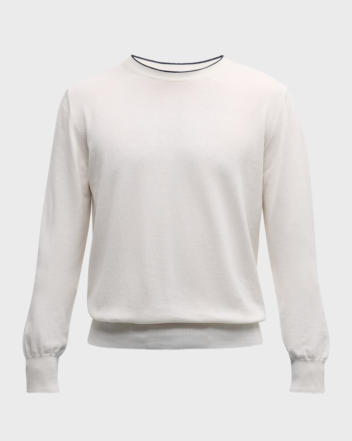 Men's Cotton Crewneck Sweater - 1