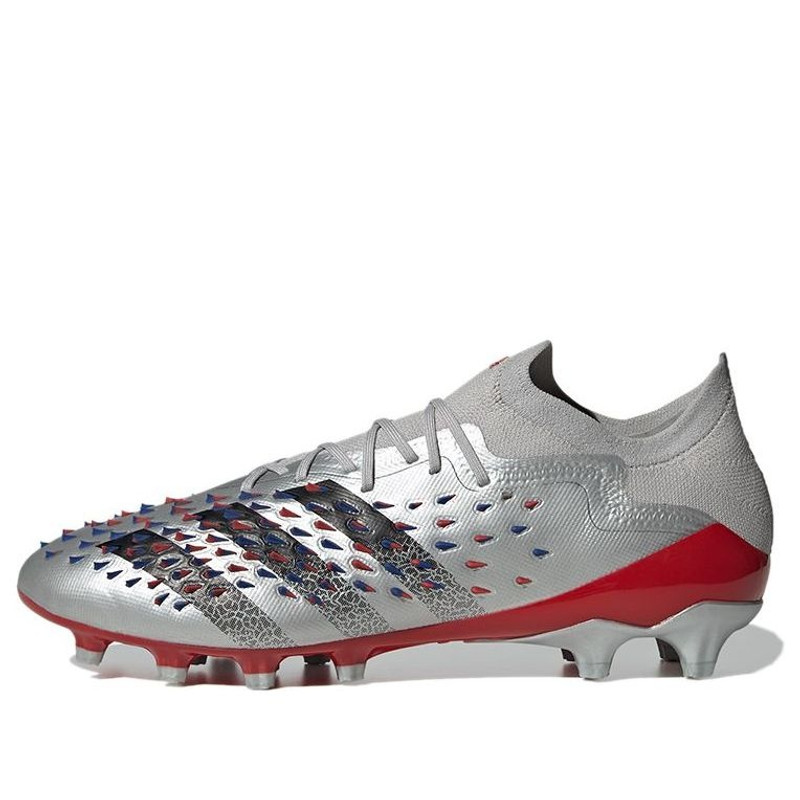 adidas 프레드레이터 Freak 20.1 L AG '실버 블랙 레드' Q46410 - 1