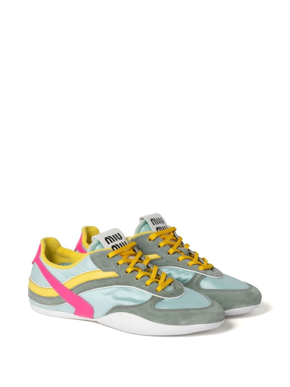 logo-patch sneakers - 2