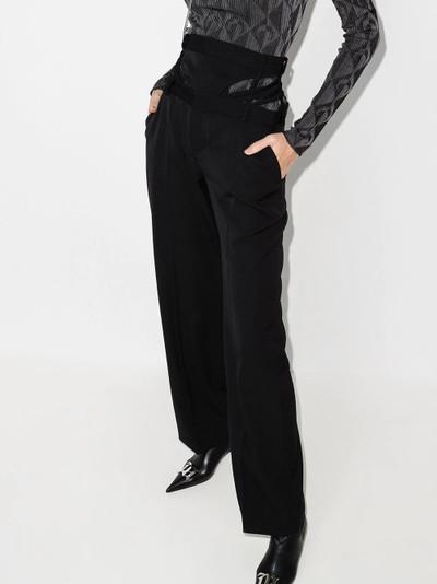 Y/Project cutout-detail high-waist trousers outlook