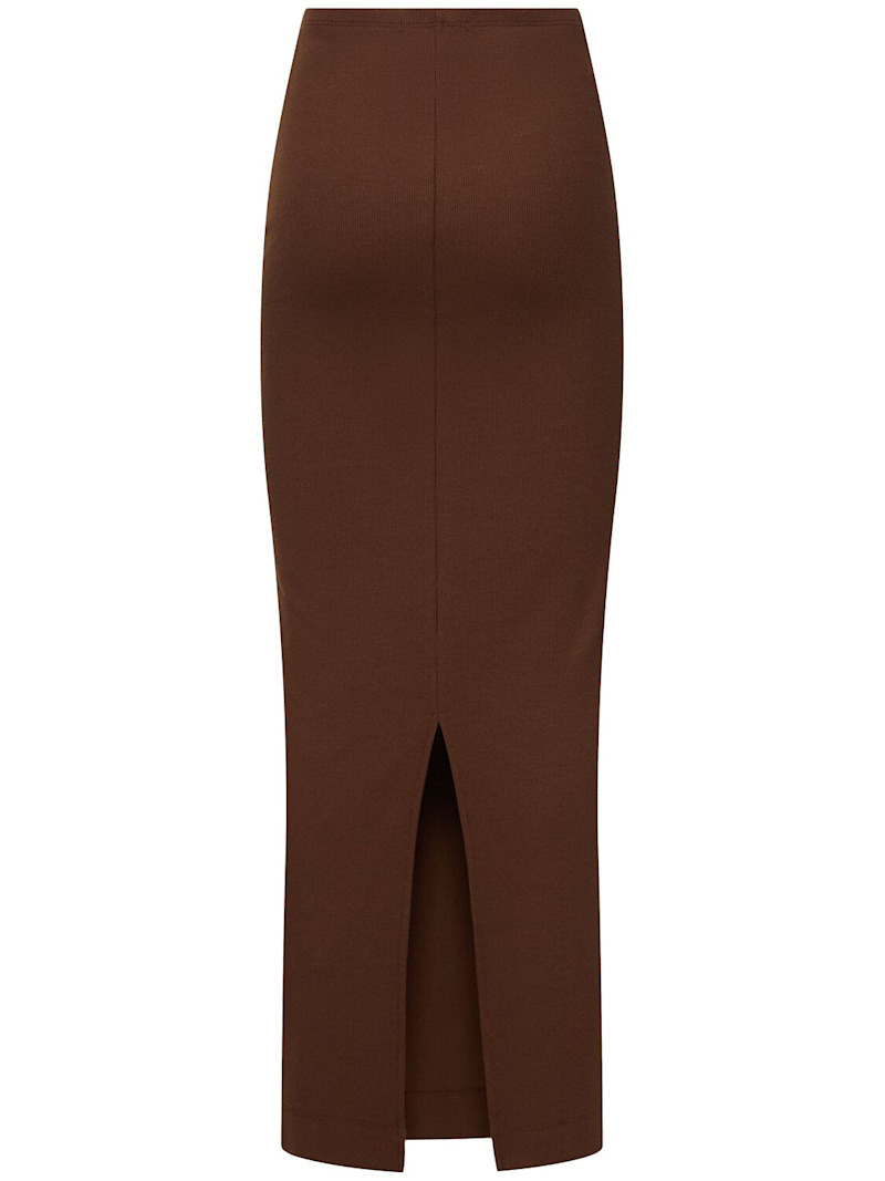 Emma jersey midi skirt - 4