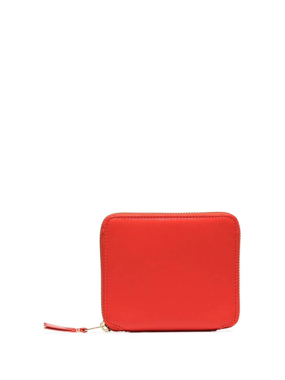 square-shape zip wallet - 1