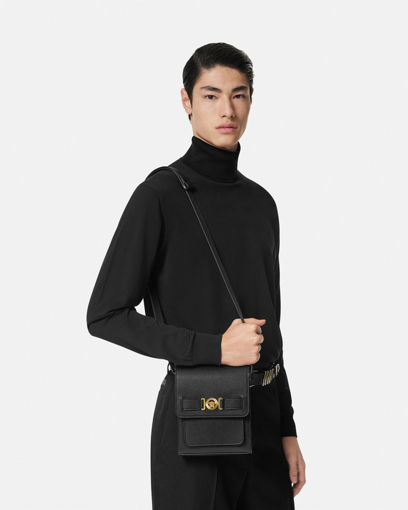 Medusa Biggie Leather Crossbody Bag 3