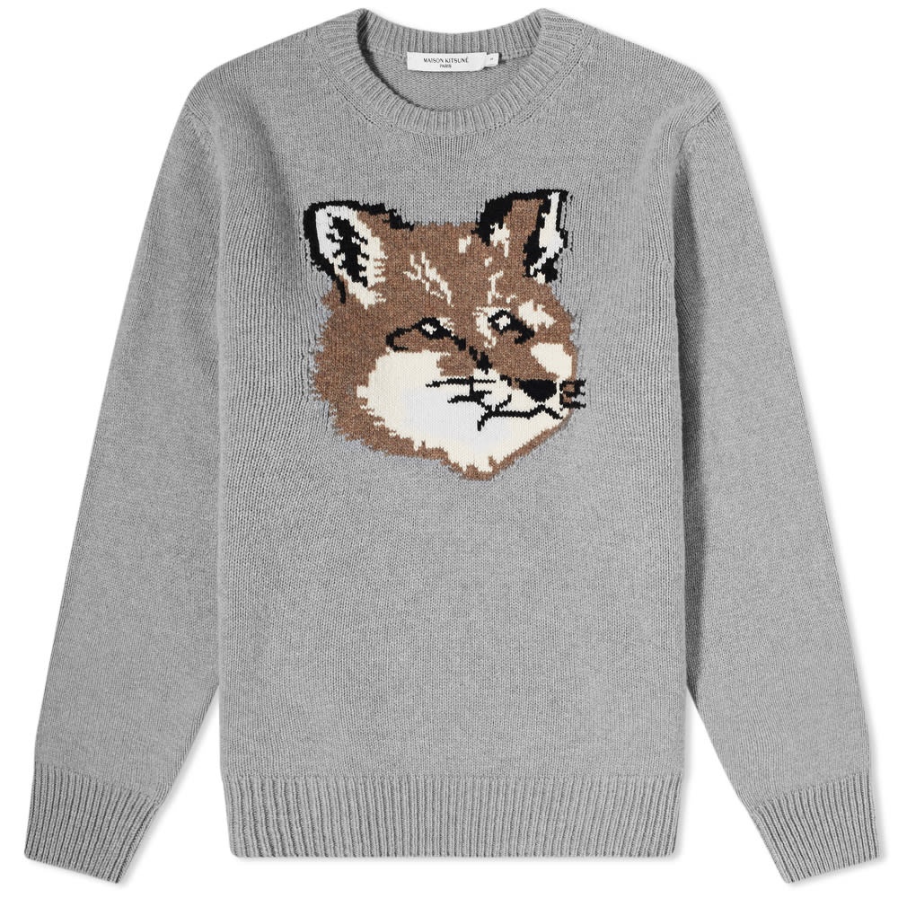 Maison Kitsuné Big Fox Head Pullover - 1