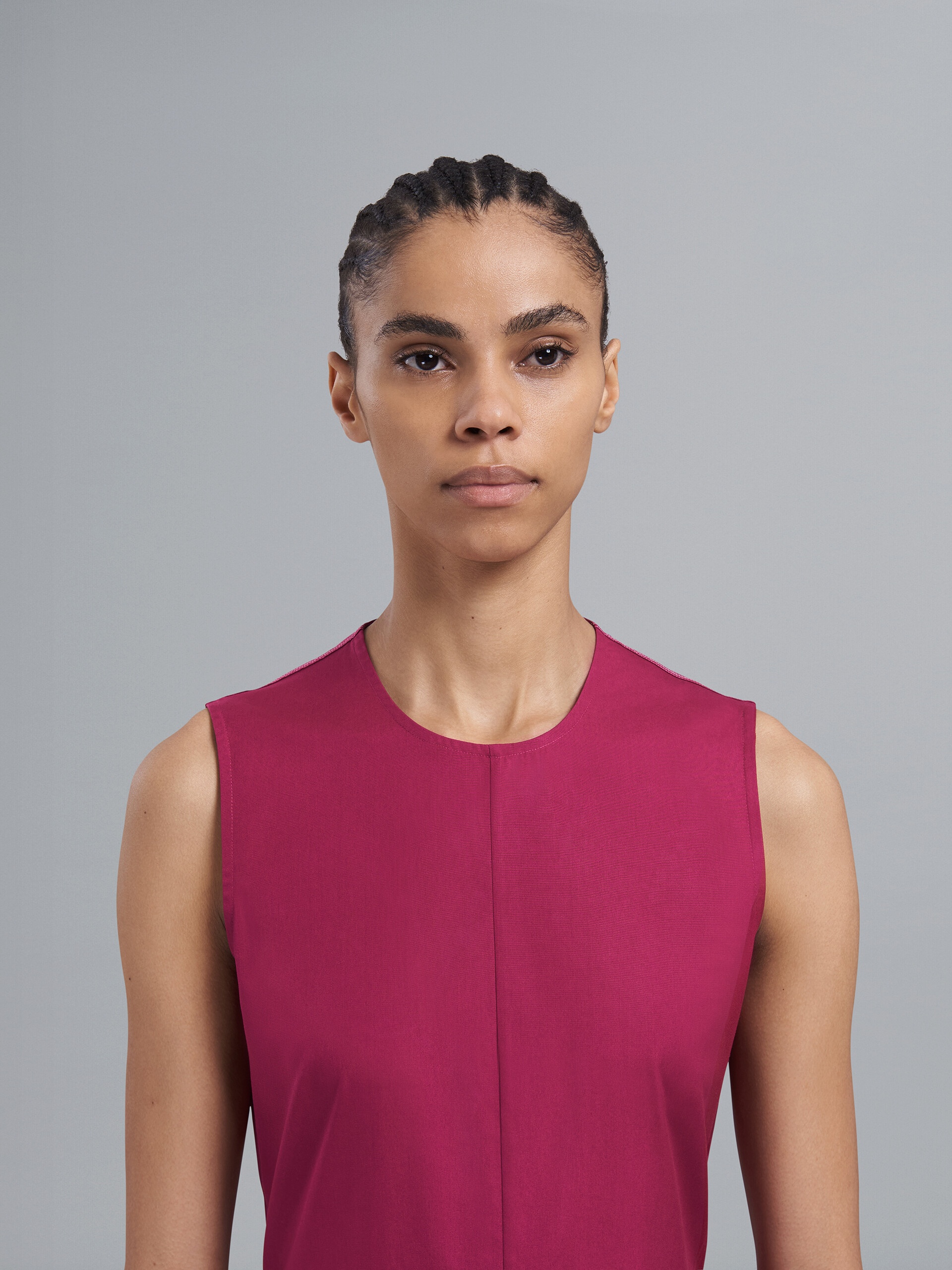 COTTON POPLIN DRESS - 4
