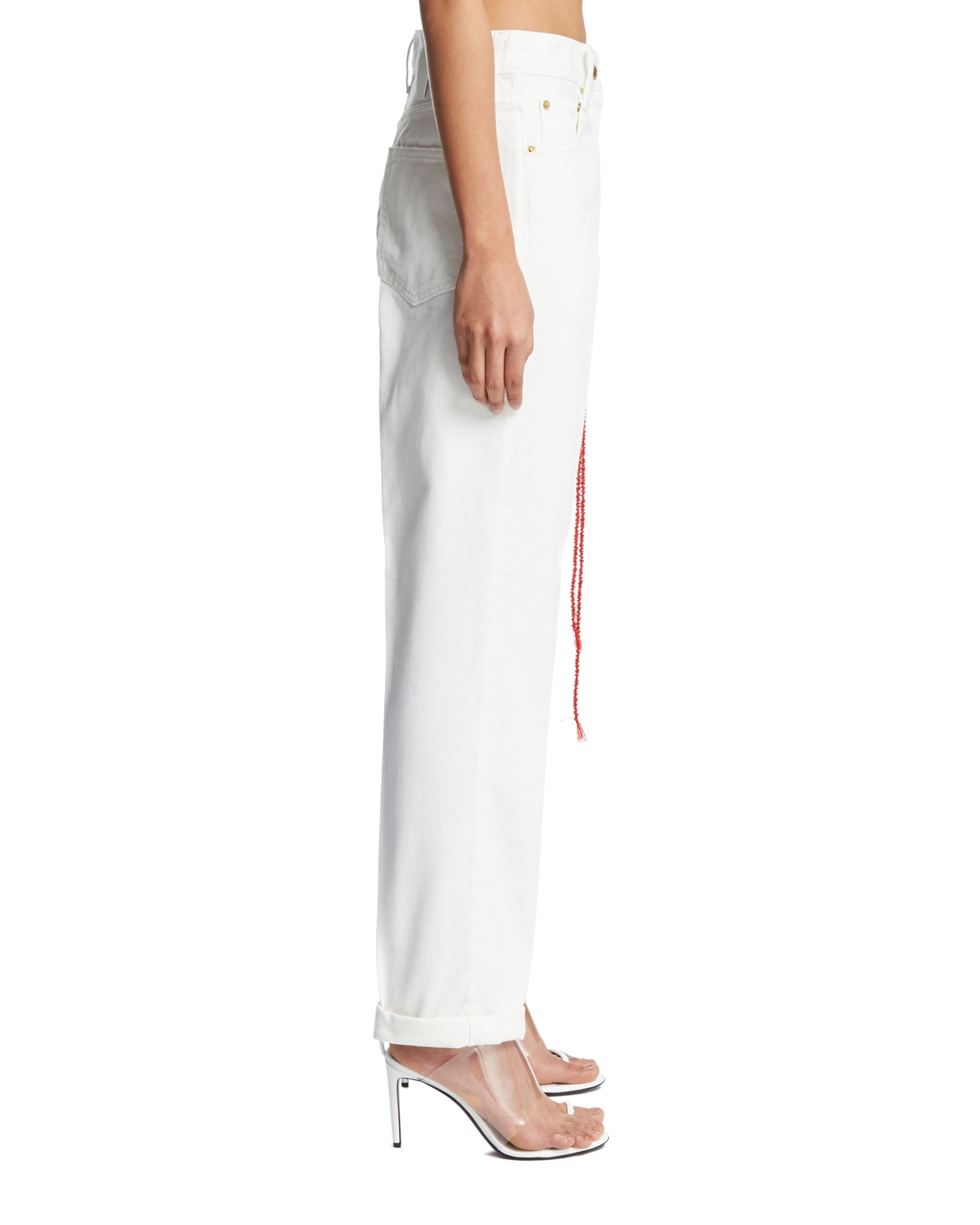 DARKPARK White Five-Pocket Pants | antonia | REVERSIBLE