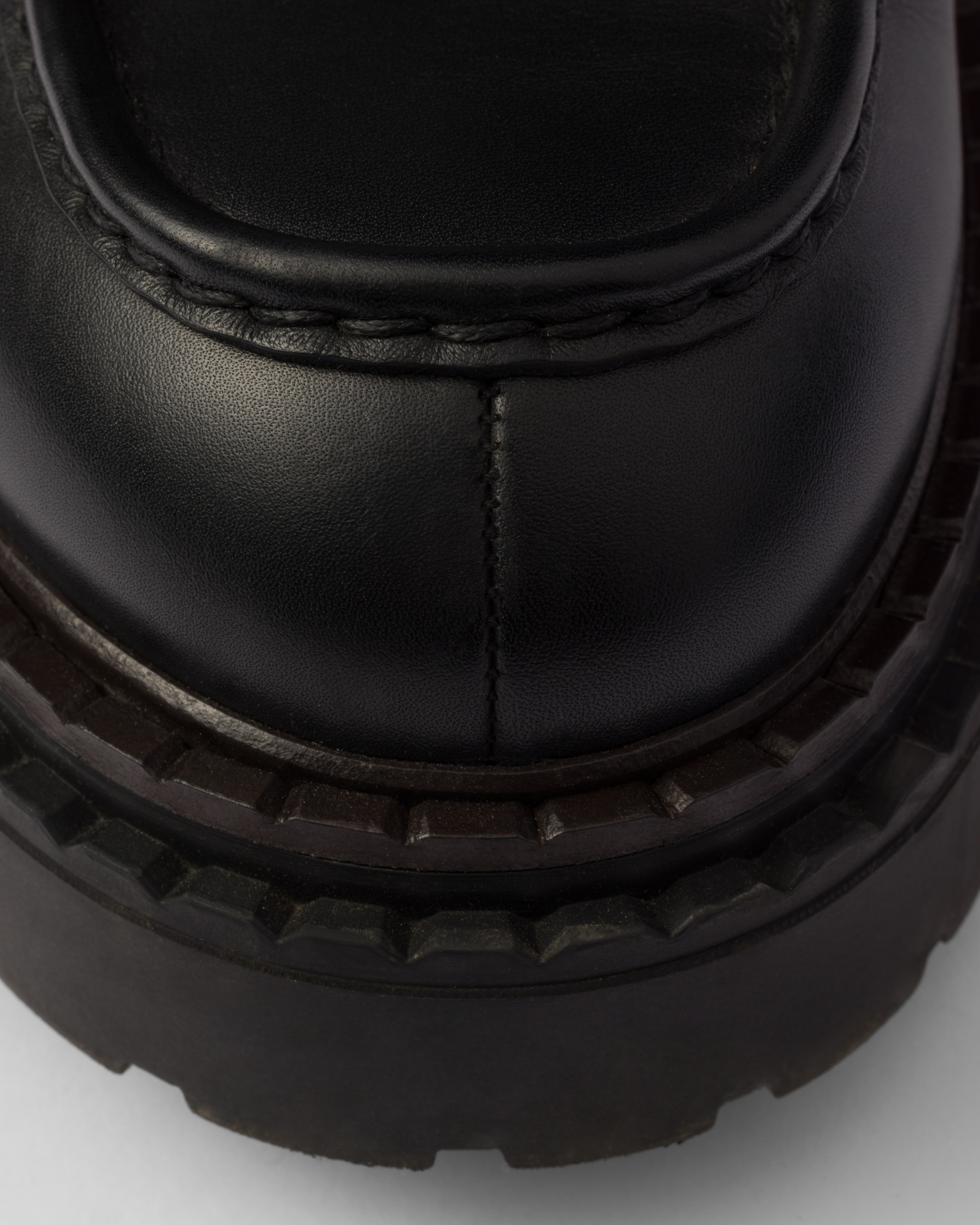 Double Chocolate leather loafers - 6