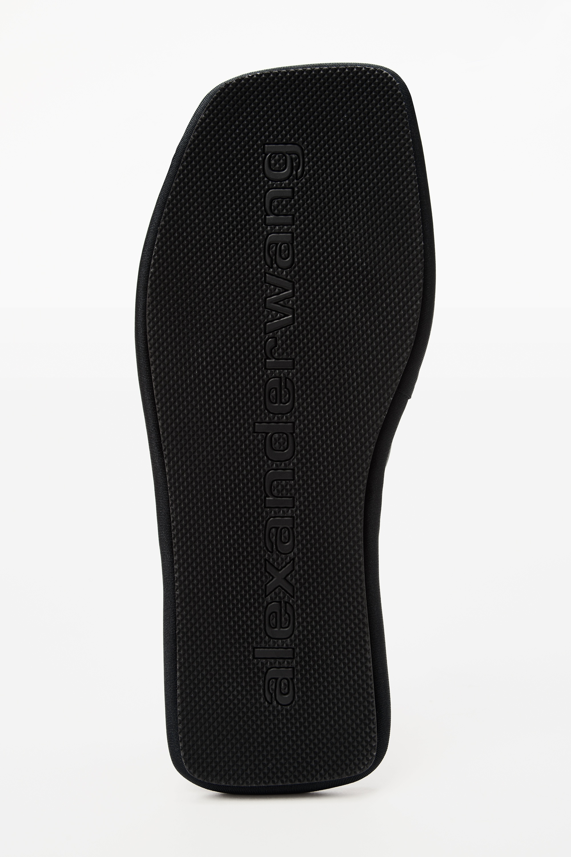 LANA PADDED LOGO FLAT SLIPPER IN LYCRA - 5