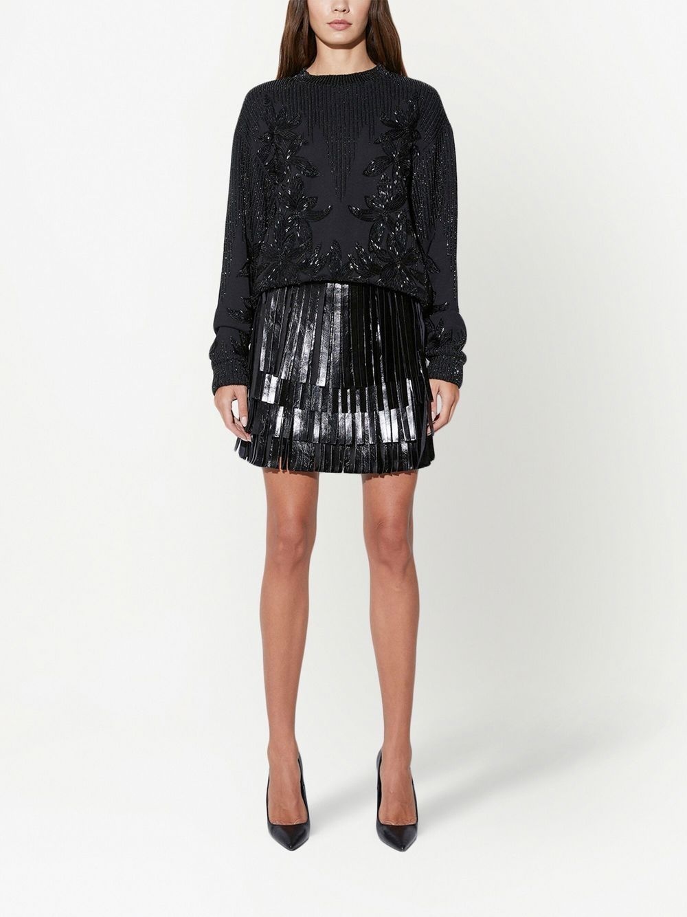 Emma bead-embellished jumper - 2