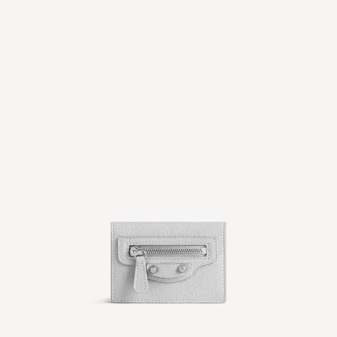 Women's Le City Mini Wallet in Light Grey - 1