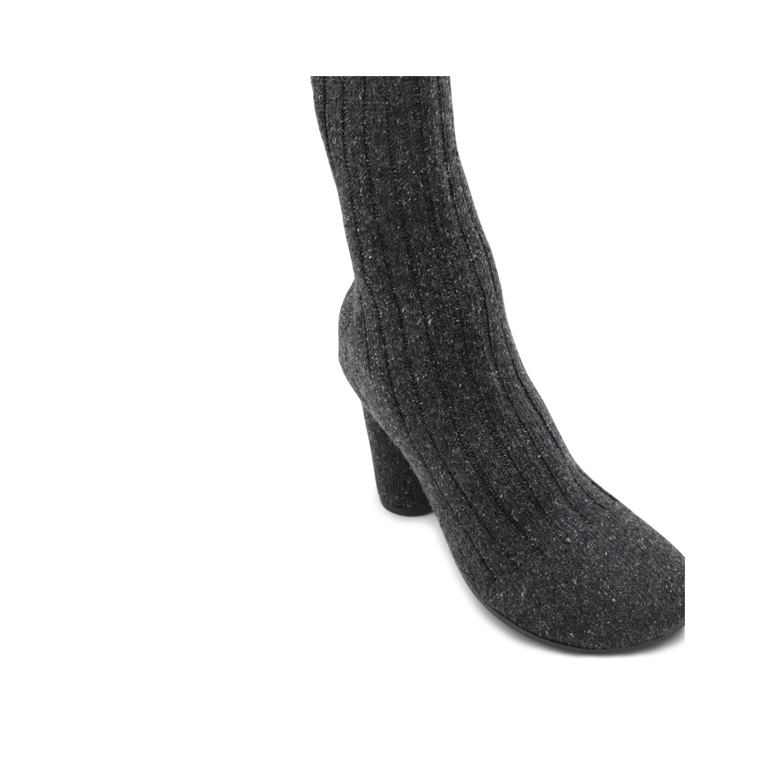 GREY WOOL ATOMIC BOOTS - 4