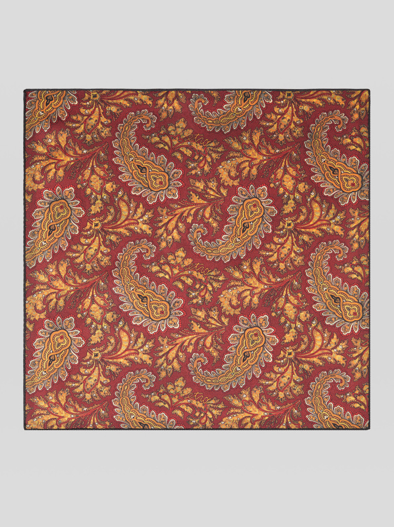Etro DOUBLE PRINT POCKET SQUARE outlook