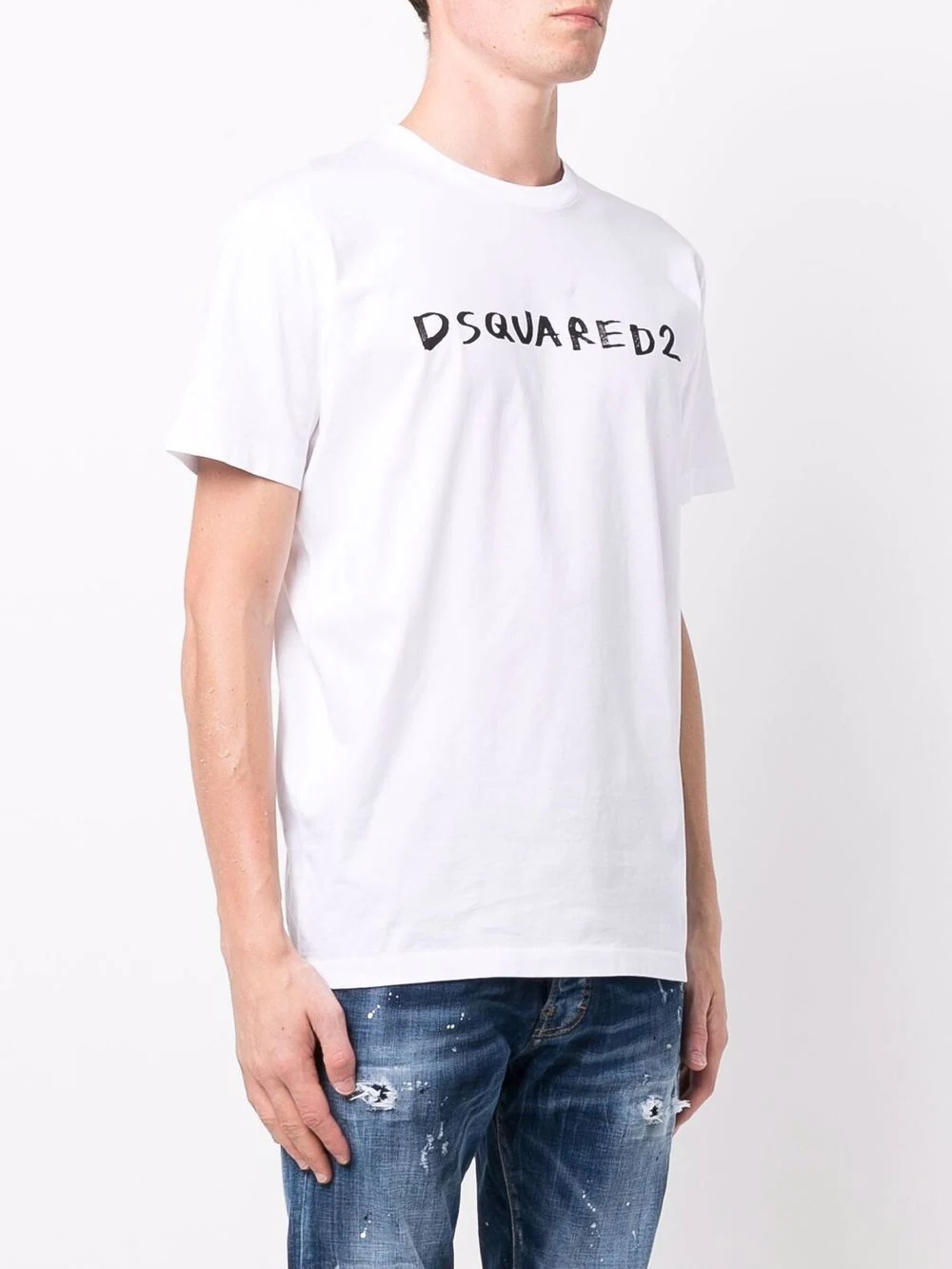 logo-print short-sleeved T-shirt - 3