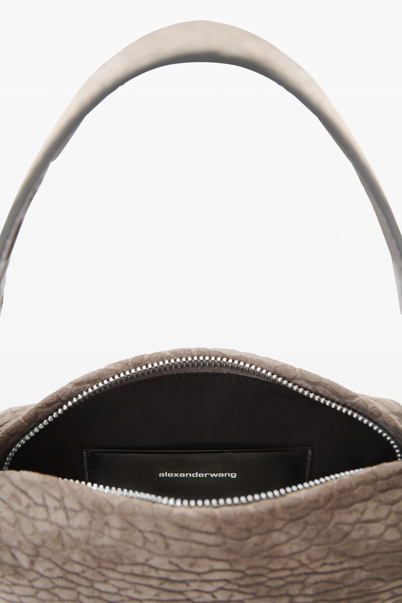 Alexander Wang Ricco mini crossbody bag in Nubuck Leather outlook